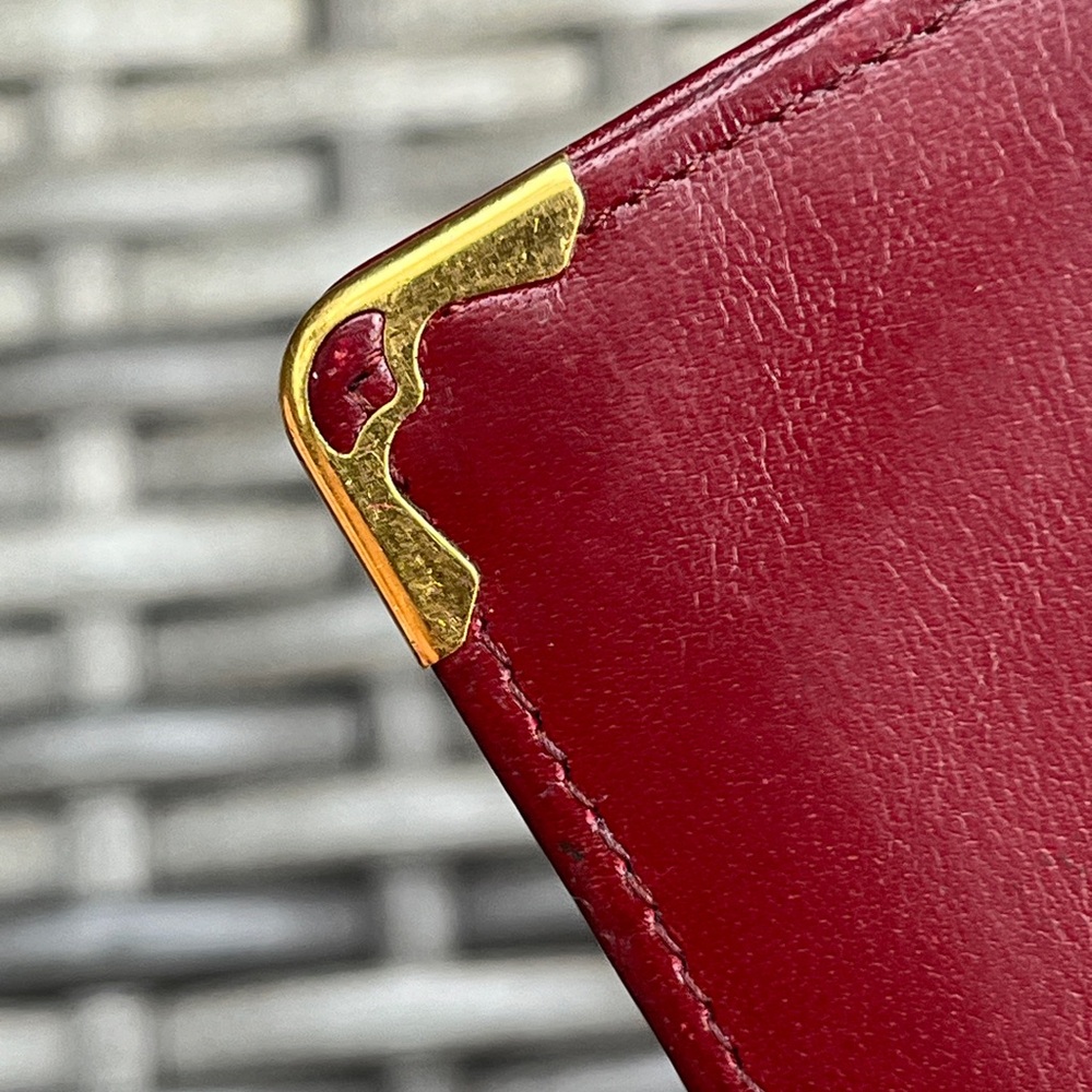 Cartier Bifold Bordeaux Wallet - Picture 11 of 14